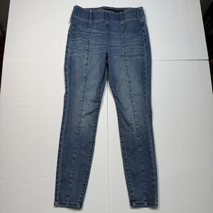 Simply Vera Vera Wang Jeans Womens 8 Blue Pull On Denim Skinny Jeggings